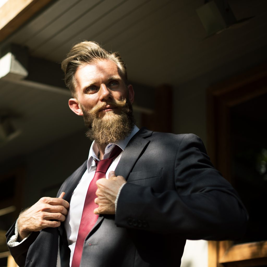 Bearded Business Man